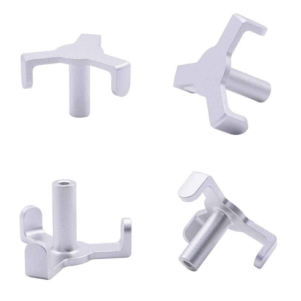 XH-6287 Aluminum Trunk Grocery Bag Hook for Tesla Model 3 2018-2022 Interior Accessories - Silver