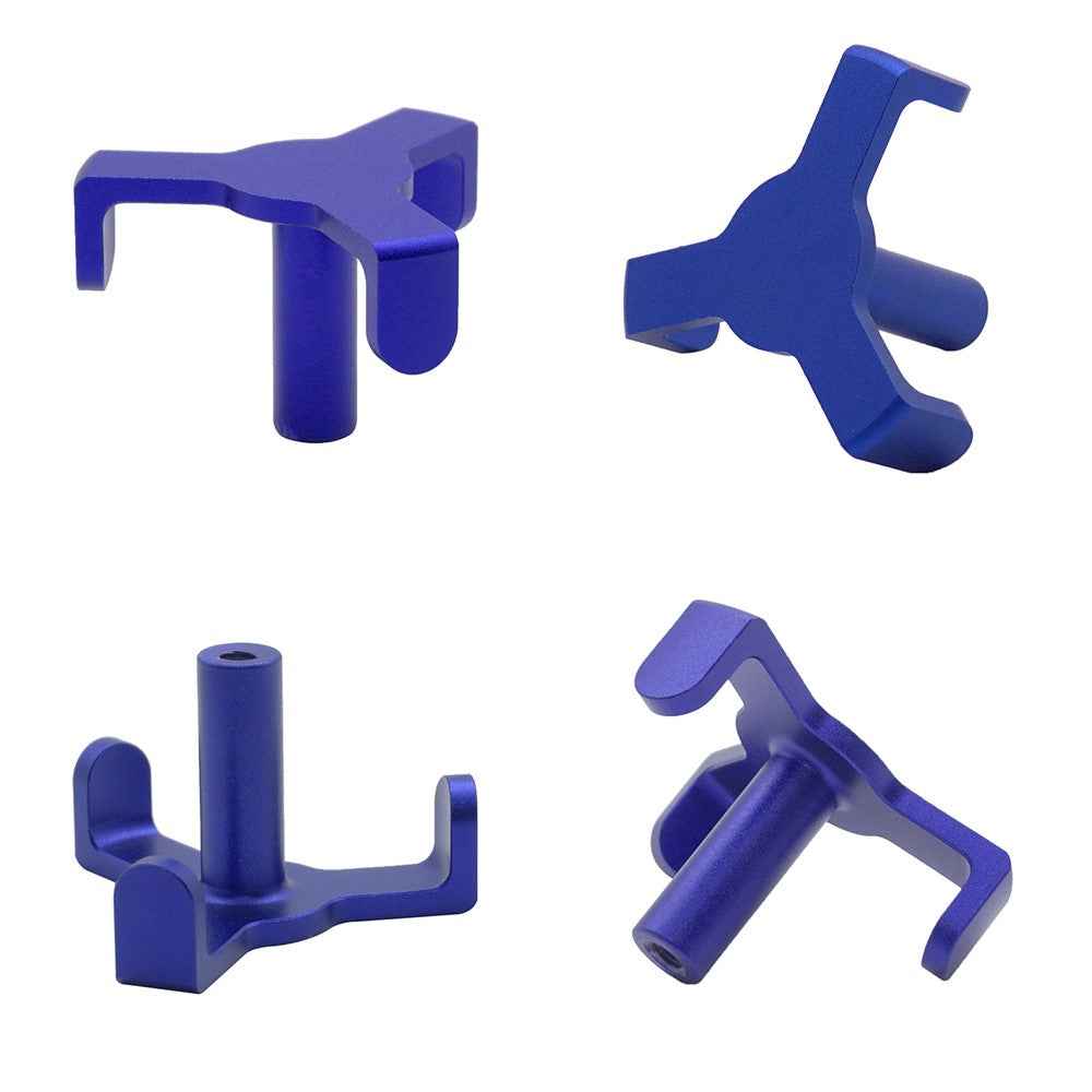 XH-6287 Aluminum Trunk Grocery Bag Hook for Tesla Model 3 2018-2022 Interior Accessories - Blue