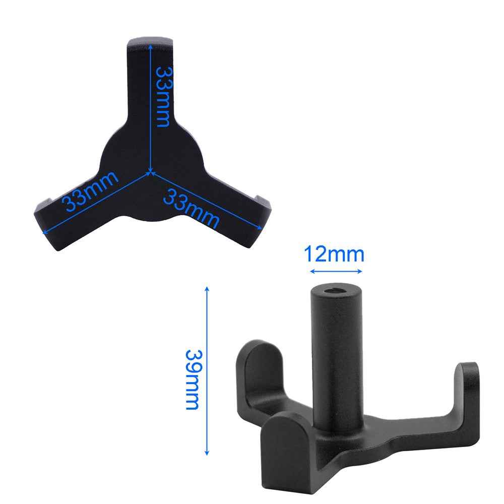 XH-6287 Aluminum Trunk Grocery Bag Hook for Tesla Model 3 2018-2022 Interior Accessories - Black