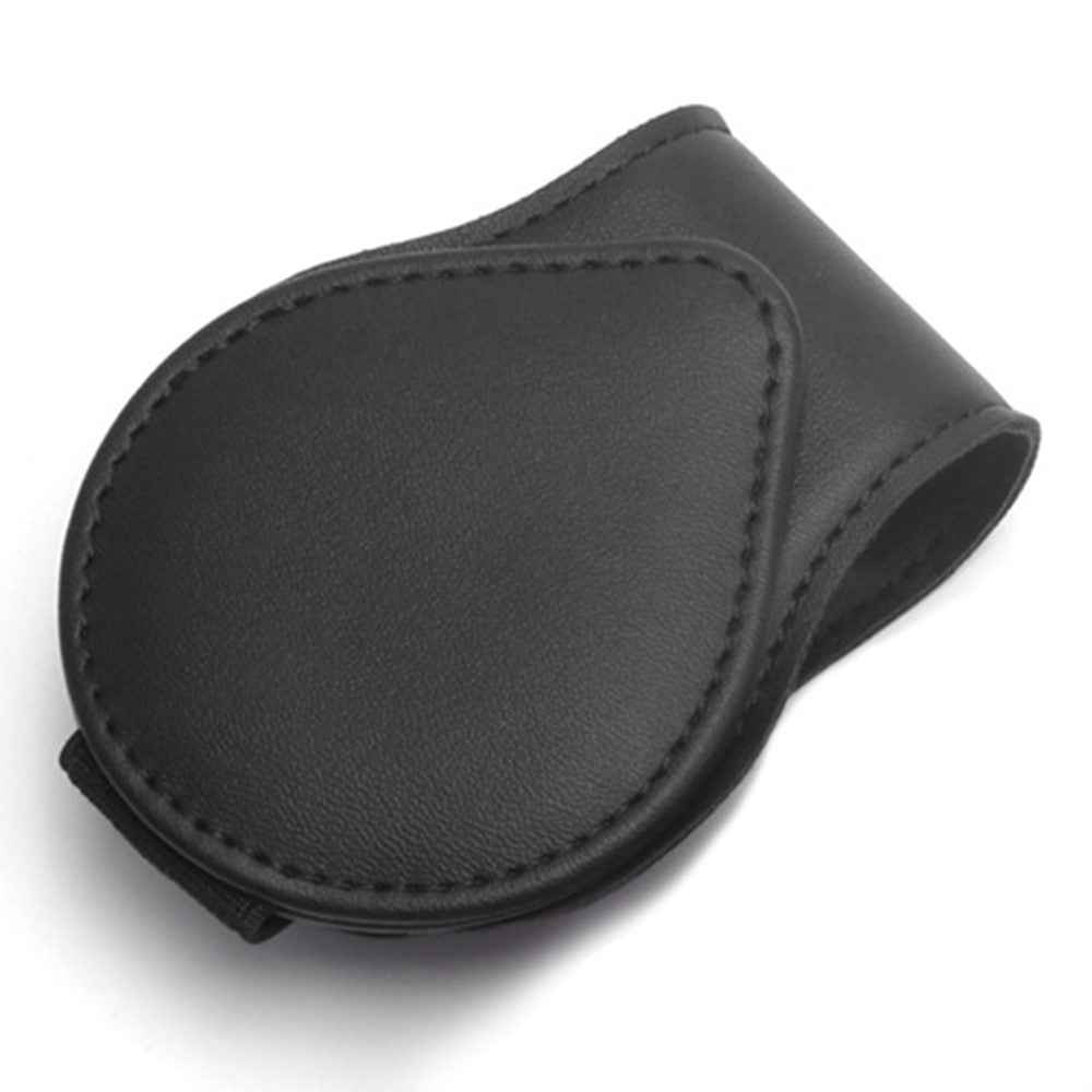 Portable Sunglasses Holder Bill Holder Clip Card Storage Accessories for Car Visor - Black