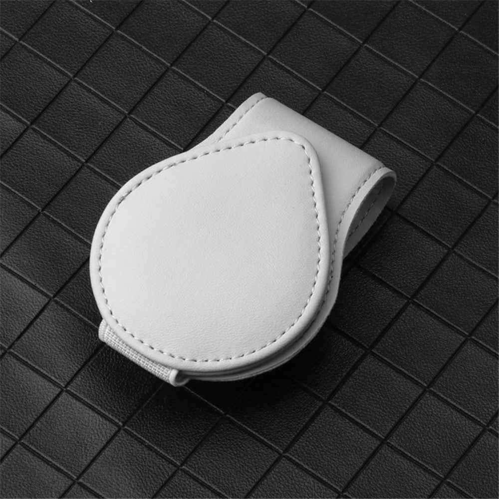 Portable Sunglasses Holder Bill Holder Clip Card Storage Accessories for Car Visor - Grey