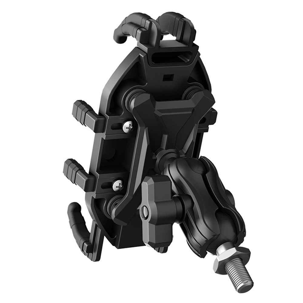 WUPP CS-2072C1 Motorcycle Phone Mount M10 Ball Head Rotation Anti-Theft Holder