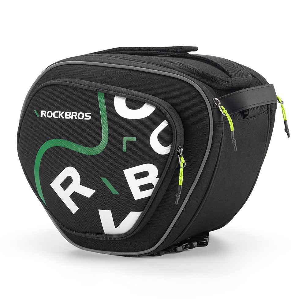 ROCKBROS 12L Large Capacity Motorcycle Fuel Tank Bag Motorbike Triangle Frame Bag with Shoulder Strap, 30990053 A40 30990053001