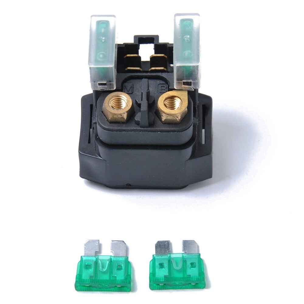 A0371 YZF600 Starter Solenoid Relay for YAMAHA Motorcycle Replacement Part Starter Relay with 2Pcs Fuses