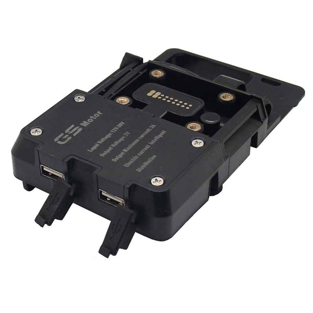 M-L025 For R1200GS / R1200ADV / S1000XR / RS / F700GS / 800GS Motorcycle Mobile Phone Holder USB Charger Bracket
