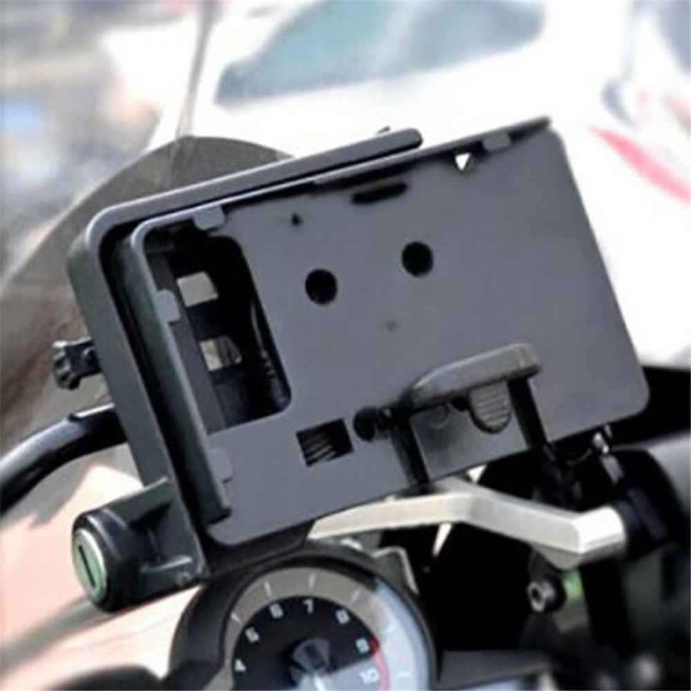M-L025 For R1200GS / R1200ADV / S1000XR / RS / F700GS / 800GS Motorcycle Mobile Phone Holder USB Charger Bracket