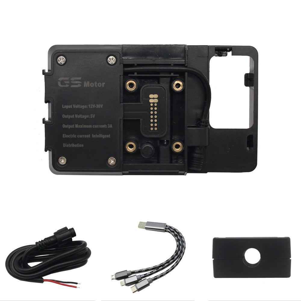 M-L025 For R1200GS / R1200ADV / S1000XR / RS / F700GS / 800GS Motorcycle Mobile Phone Holder USB Charger Bracket