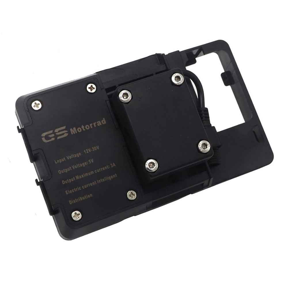 M-L025 For R1200GS / R1200ADV / S1000XR / RS / F700GS / 800GS Motorcycle Mobile Phone Holder USB Charger Bracket