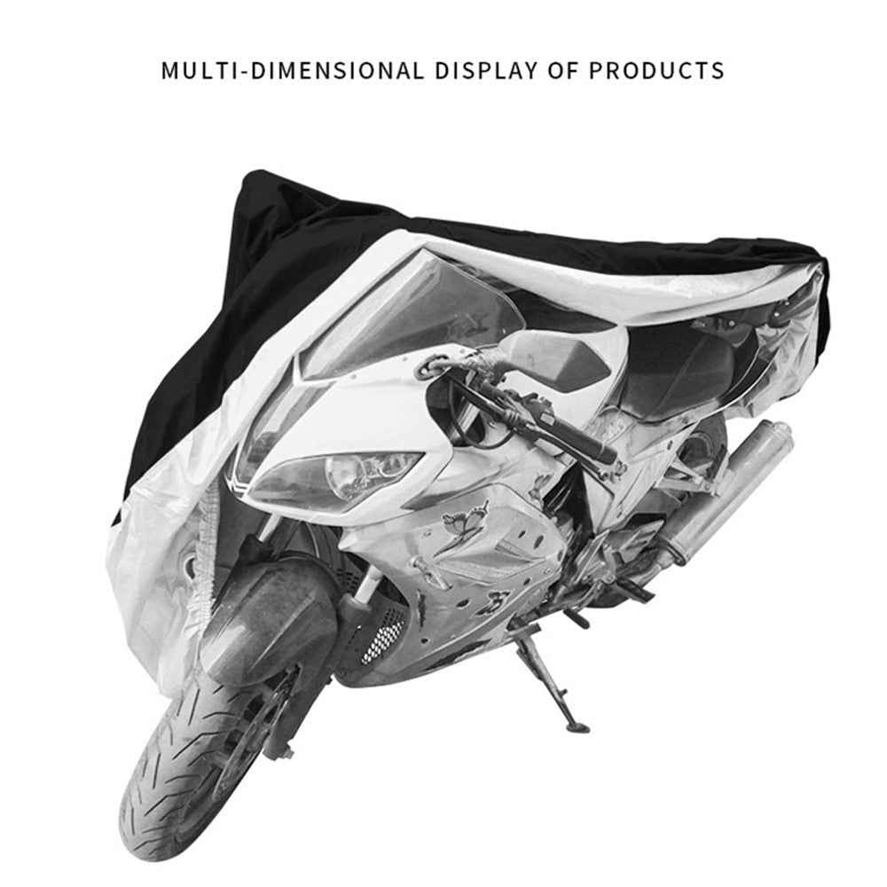 BY-895 Motorcycle Cover Protection Shelter Outdoor Waterproof Motorbike Cover Protector - Size: XL