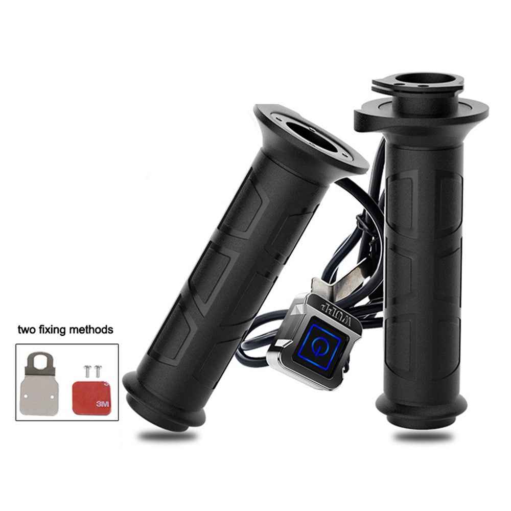 WUPP CS-974A1 12V Motorcycle Scooter Three Gear Temperature Control Electric Hand Grip Cover Heated Grip Handlebar