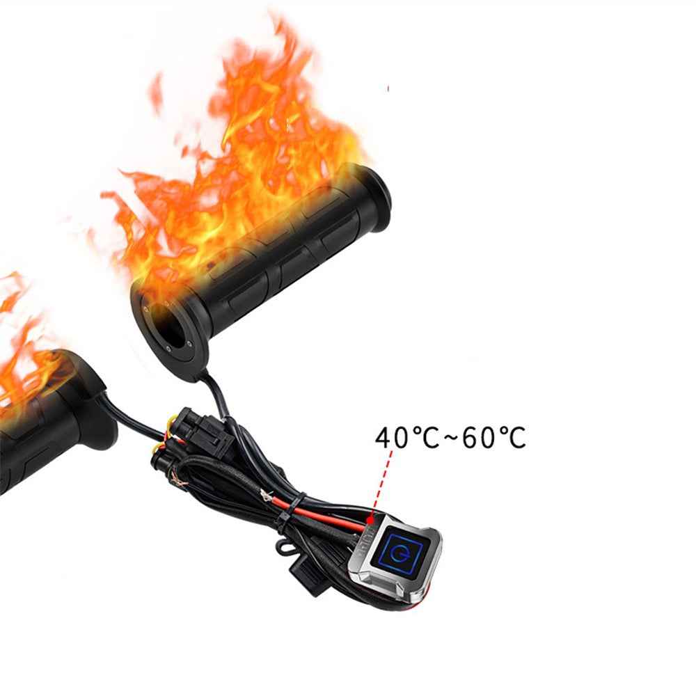 WUPP CSZH-983F2 1 Pair Intelligent Three Gear Temperature ATV Motorcycle Electric Heating Handle