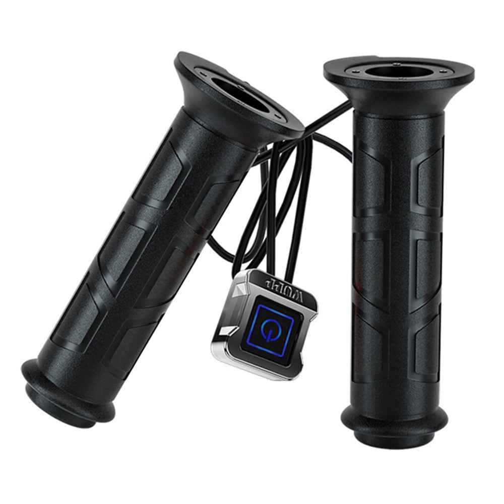 WUPP CSZH-983F2 1 Pair ATV Heated Handlebar Grips 3 Temperature Electric Heated Handle