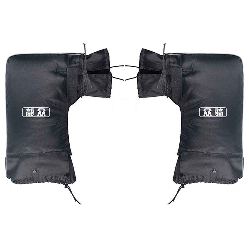 WUPP CS-1780A2 1 Pair Motorcycle Handlebar Gloves Windproof Hand Protectors Covers, Small Opening