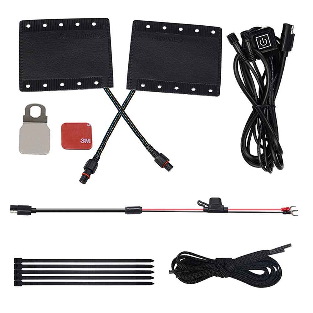WUPP CSZH-1314A1 12V Strap-Style Heated Grips for Motorcycle Fast Heating Grips