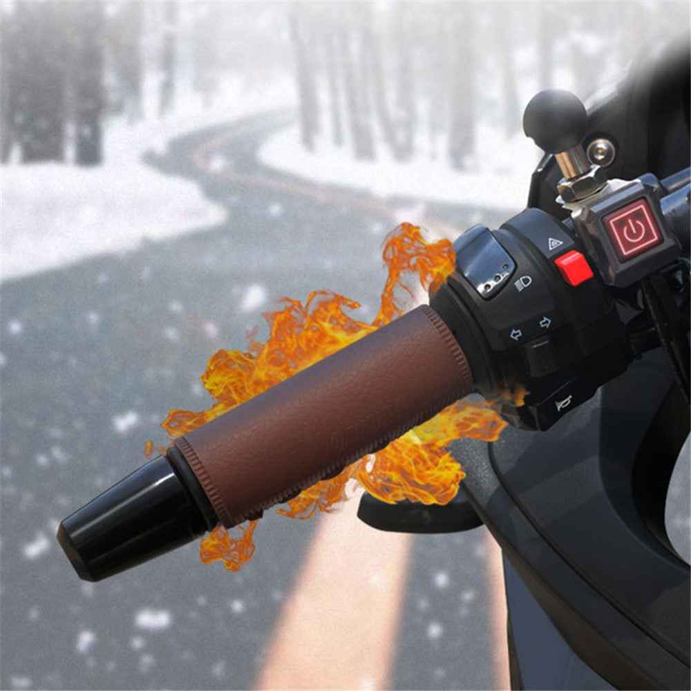 WUPP CSZH-1314A1 12V Strap-Style Heated Grips for Motorcycle Fast Heating Grips