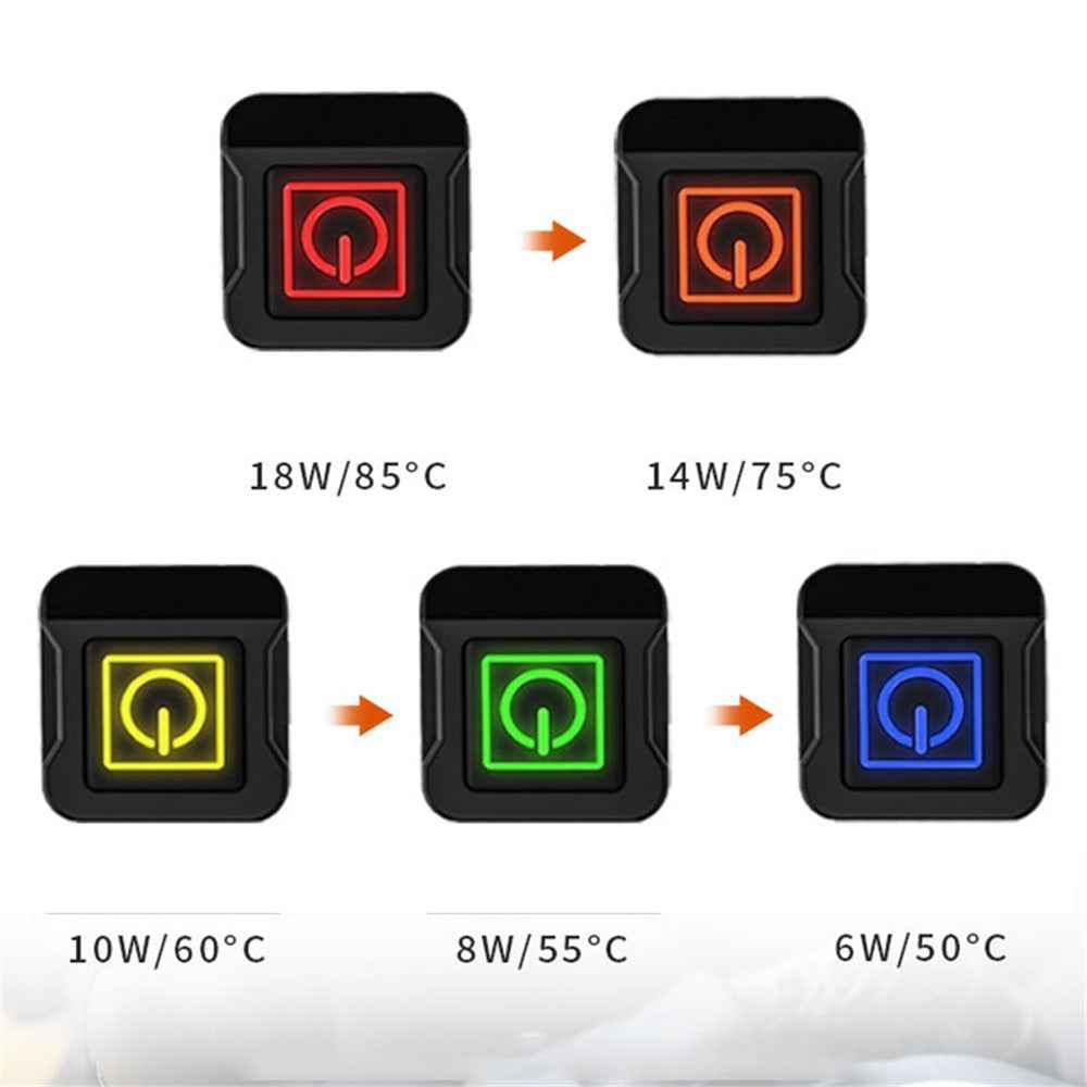 WUPP CSZH-1314A1 12V Strap-Style Heated Grips for Motorcycle Fast Heating Grips