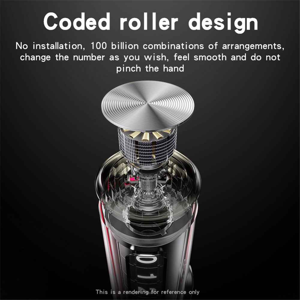 YESIDO C202 Adhesive Base Aluminum Alloy One Push Hidden Car Temporary Parking Plate