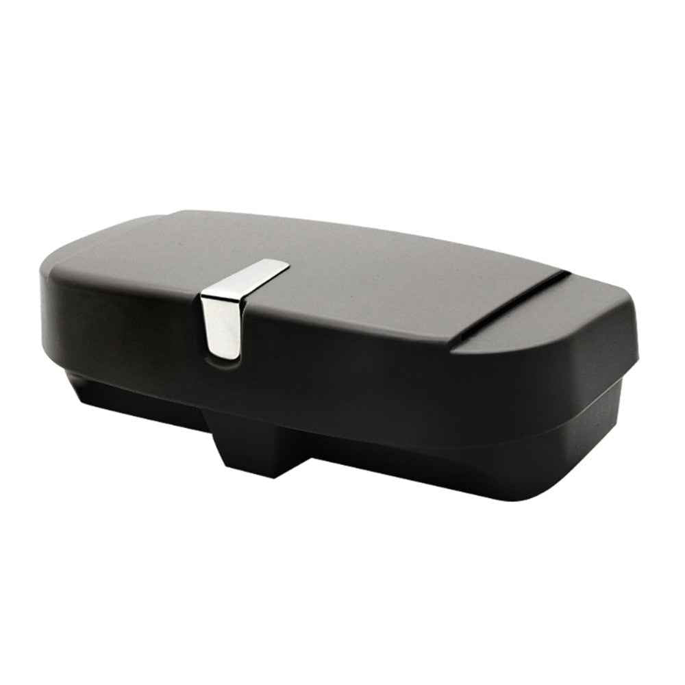 R-5930 Car Sun Visor Clip Mount Sunglasses Holder Eyeglasses Organizer Case - Black