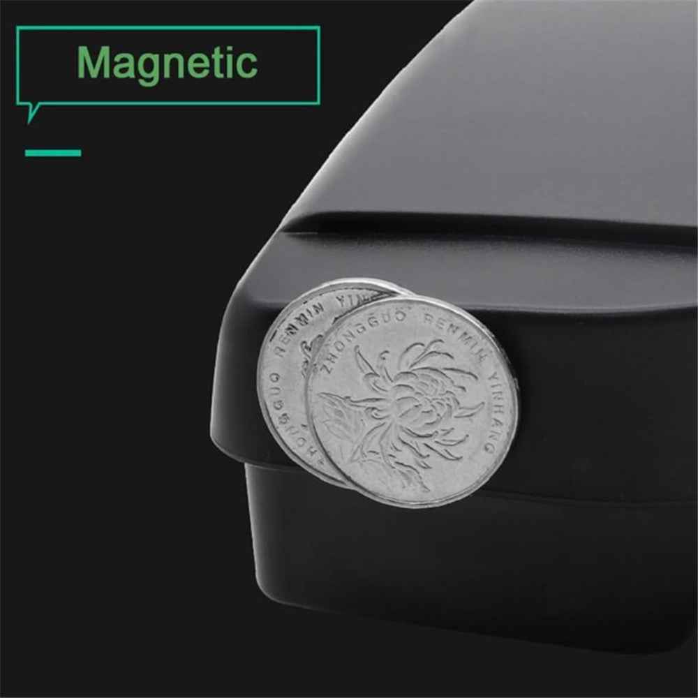 R-5930 Car Sun Visor Clip Mount Sunglasses Holder Eyeglasses Organizer Case - Black
