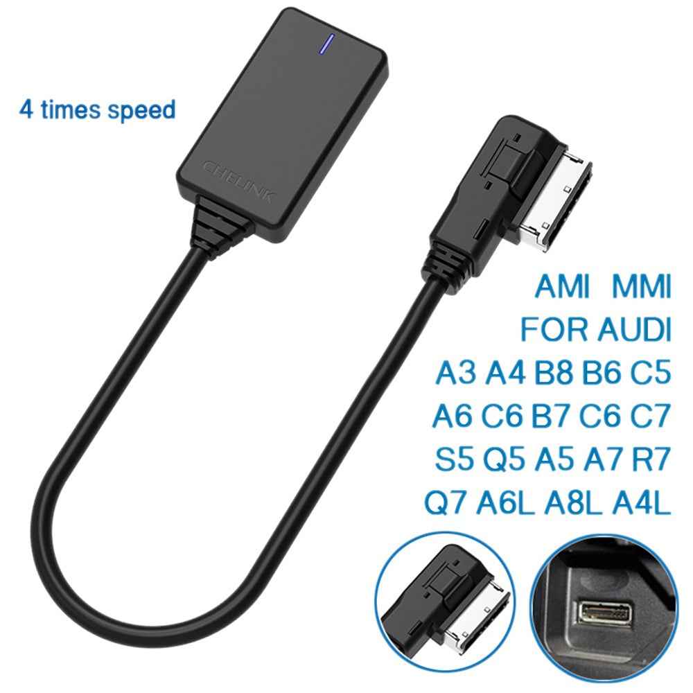 Car Bluetooth-compatible 5.0 AMI Audi Adapter Audio Music Interface Cable for Phone for Audi VW Car