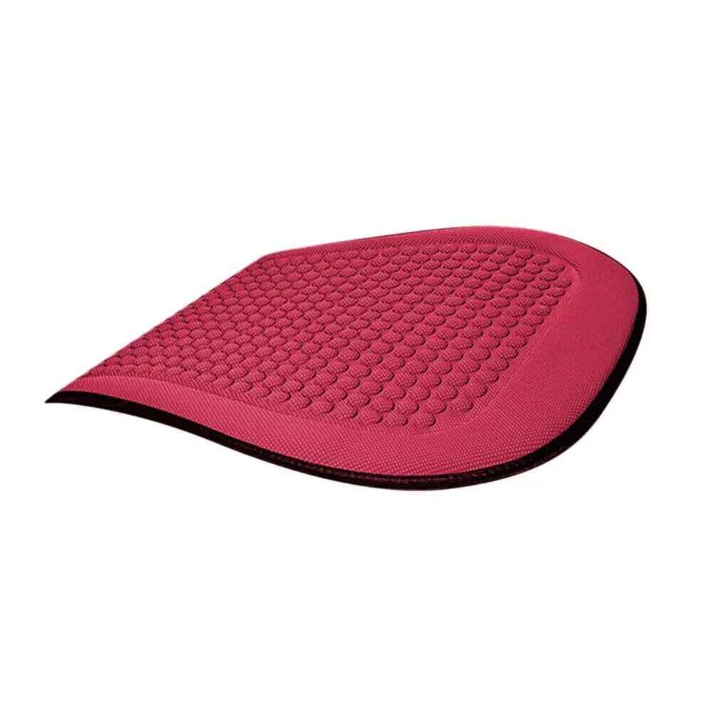 Car Seat Cushion Cool Breathable Fatigue Relief Vehicle Seat Cushion - Red