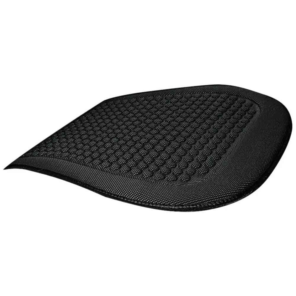 2Pcs Car Truck Front Seat Cushion Cool Breathable Fatigue Relief Vehicle Seat Pad - Black