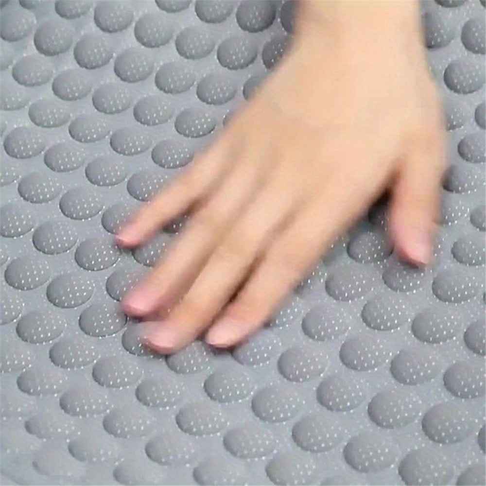 2 Sets Car Front Seat Cover + Backrest Pad Cool Breathable Fatigue Relief Vehicle Seat Pad - Blue