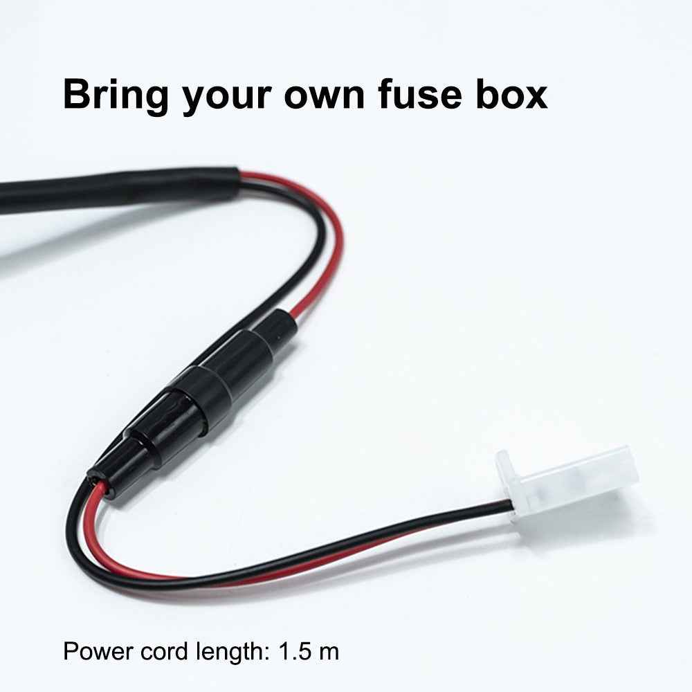 KAAWAZONO Motorcycle Handlebar Dual USB Mobile Phone Charger Electric Motorcycle 2.1A Fast Charge Adapter with Switch