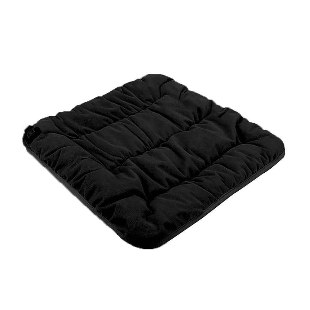 45 x 45 x 5cm USB Winter Heating Seat Cushion Heater Pad Electric Warmer Car Seat Mat - Black