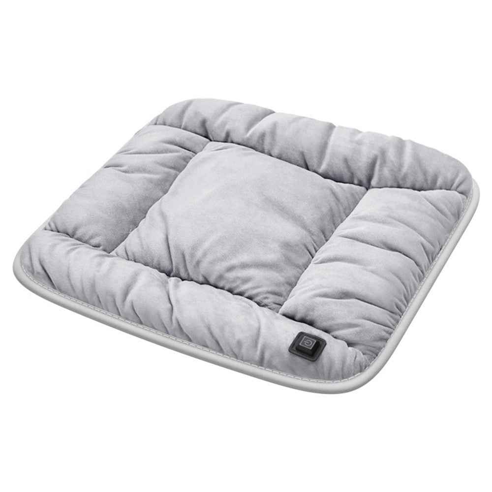 ANJUNY 4 Levels Heating Car Seat Cushion Cover USB Charging Winter Seat Heater Warmer