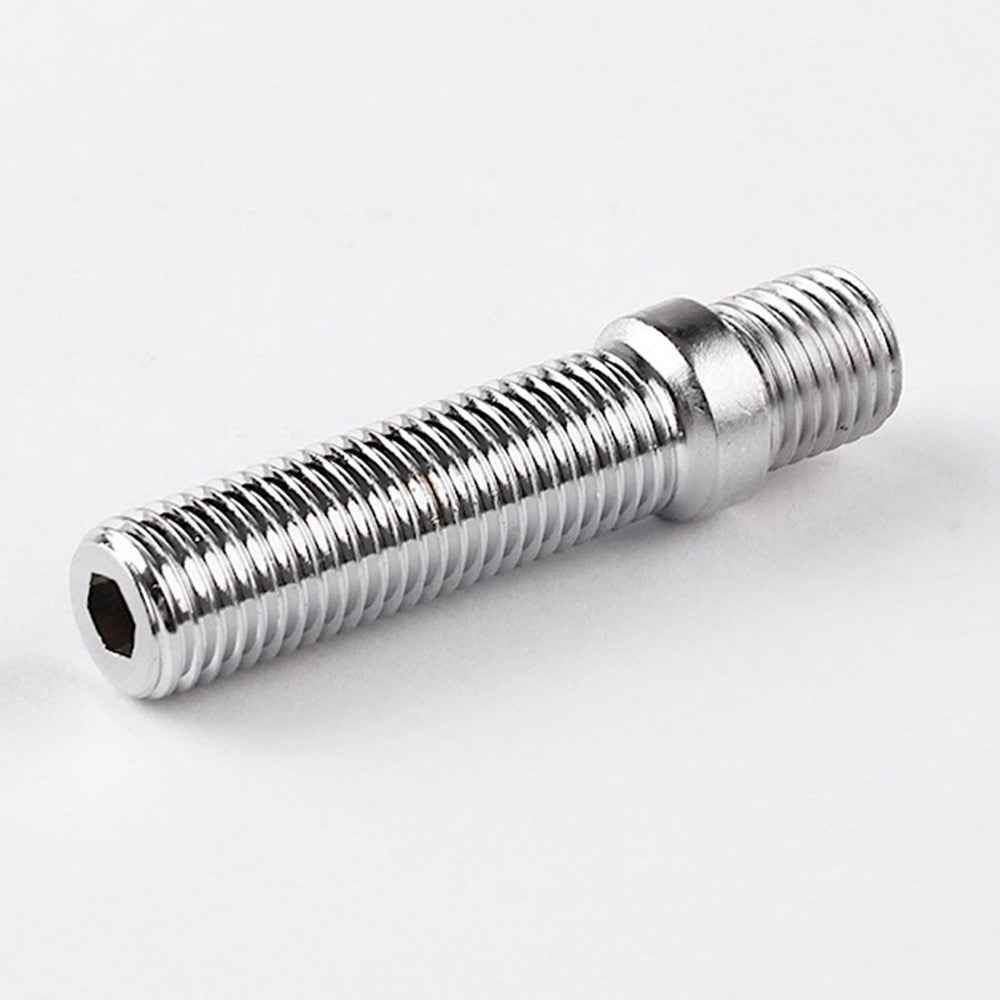 20PCS 58mm Universal Car Modification Extended Wheels Stud Conversion M12x1.5 to M12x1.5 Screw Adapter for German Cars