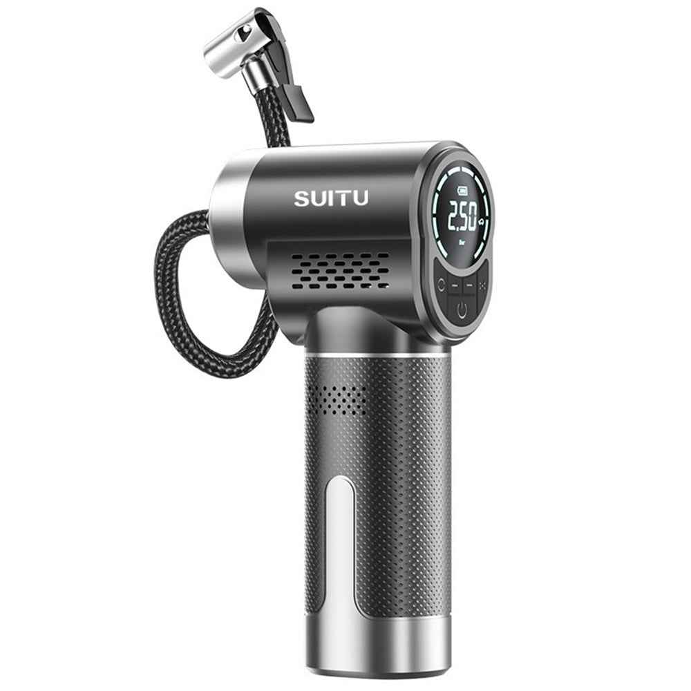 SUITU ST-5518 Car Cordless Inflatable Pump Multifunctional Portable Mini Pump with Lighting