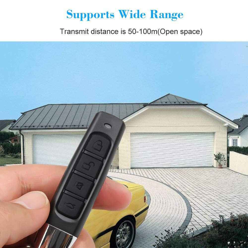 4-in-1 433MHz Remote Control Duplicator Car Garage Door Remote Copy Remote Controller