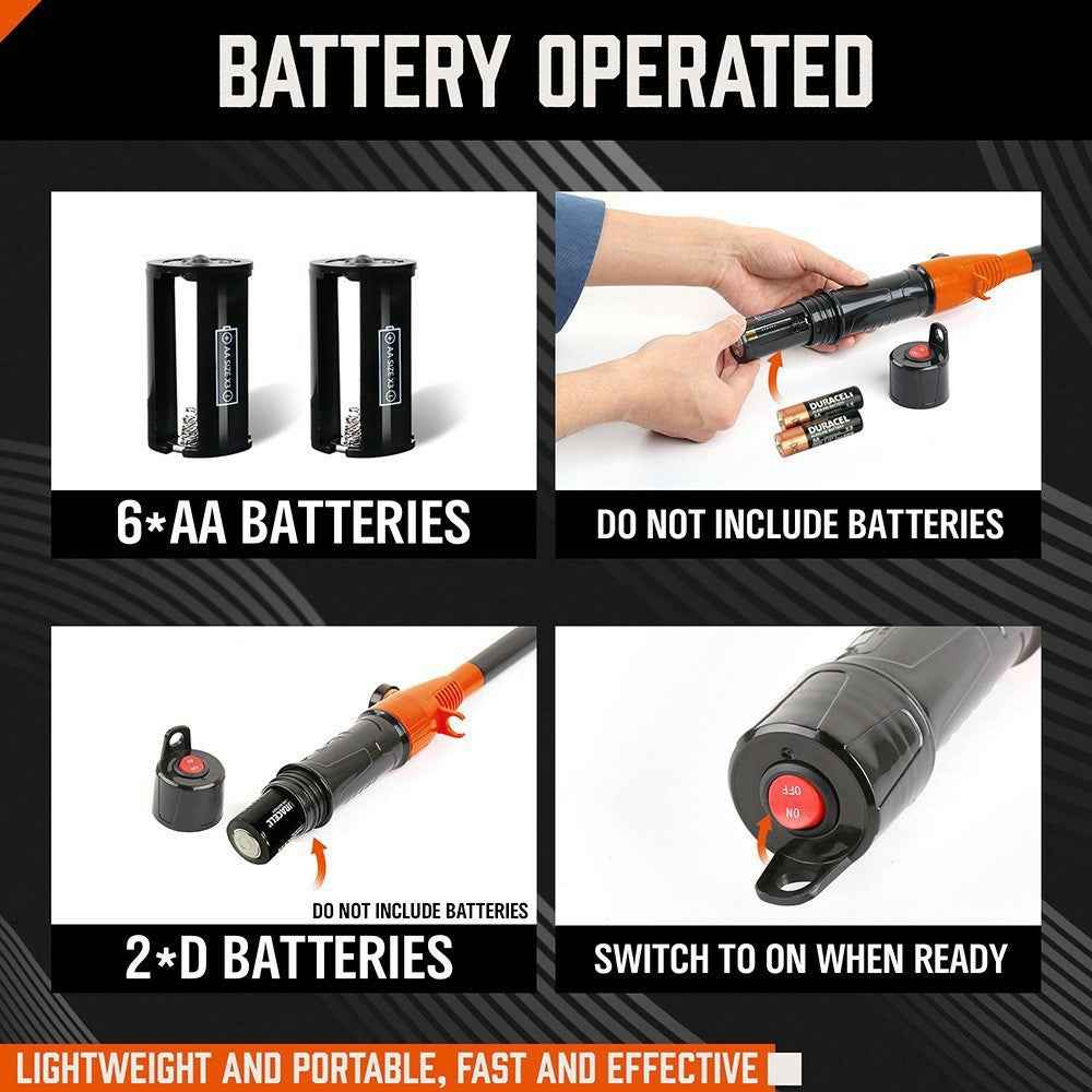 Portable Electric Fuel Transfer Pump Battery Powered Siphon Pump for Car Gas Tank and Water