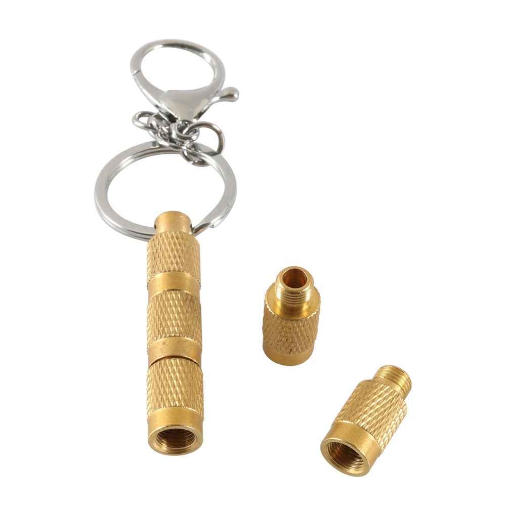 A6605 4 in 1 Solid Brass Tire Air Down Tool Tire Pressure Deflators for Offroad Vehicle