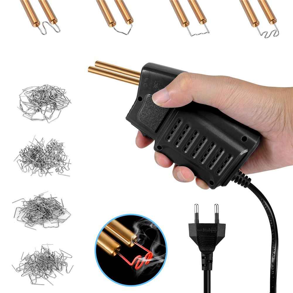 HLW-500 50W Mini Handheld Welding Gun Car Bumper Repair Welding Tool - Black EU Plug
