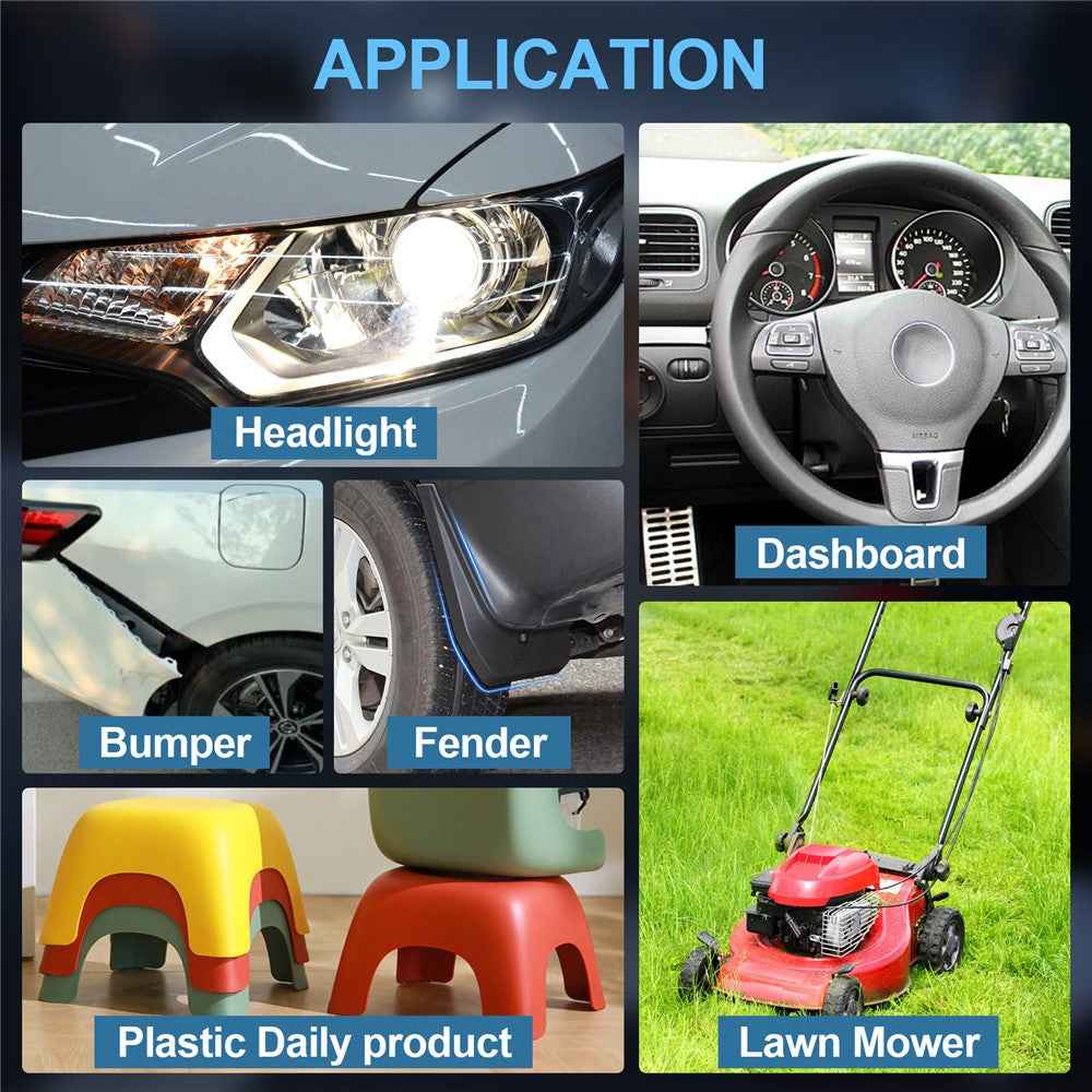 HLW-500 50W Mini Handheld Welding Gun Car Bumper Repair Welding Tool - Black EU Plug