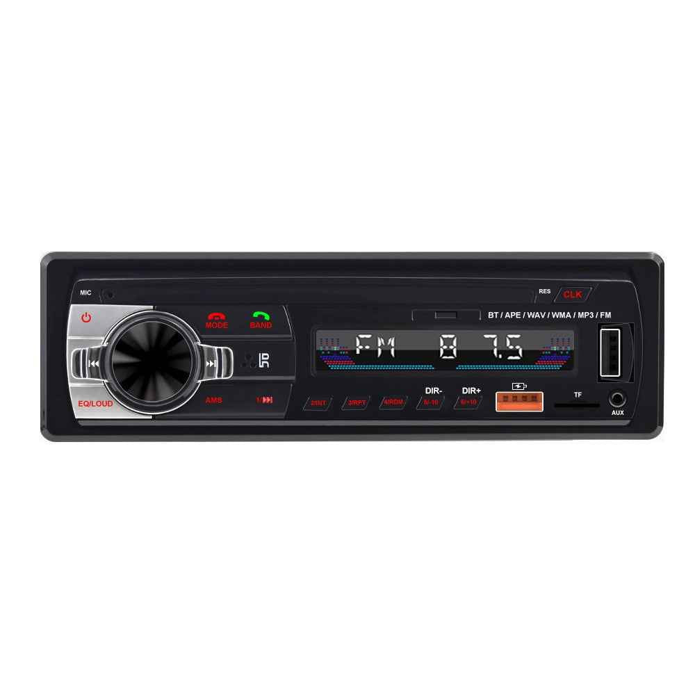 Car Bluetooth-compatible MP3 Player Stereo Receiver Car FM Car Radio Audio Device with USB Port for Mobile Phone Charging