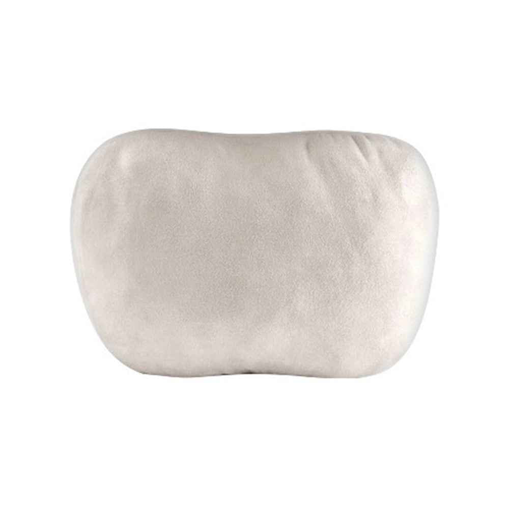 1152 Car Headrest Breathable Memory Foam Neck Pillow Head and Neck Support for Sleeping - Beige
