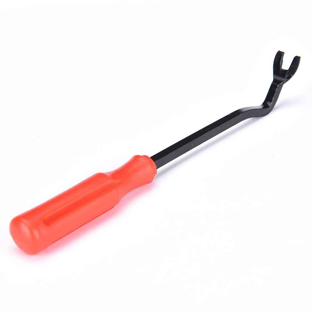 305mm Car Tire Trim Removal Tool Pry Remover Tool Plier Puller with Long Handle Grip - Red