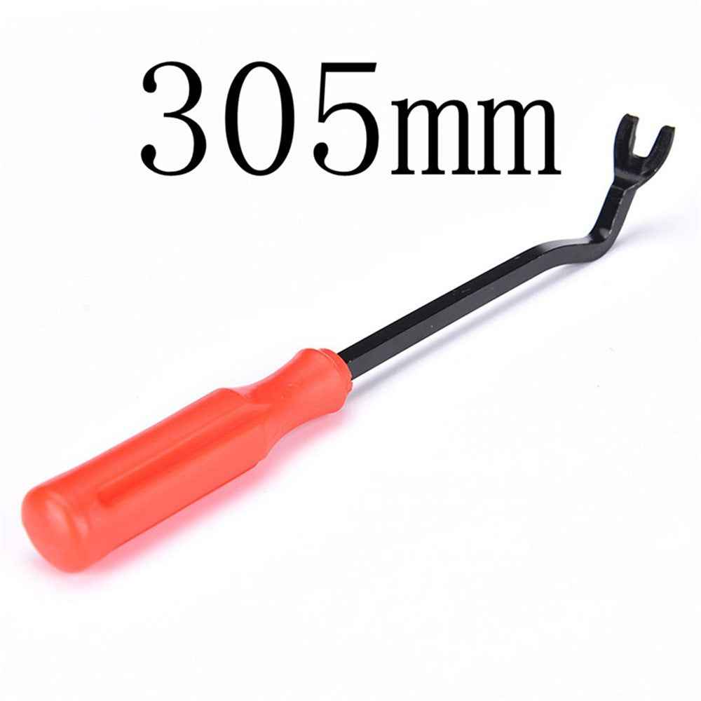 305mm Car Tire Trim Removal Tool Pry Remover Tool Plier Puller with Long Handle Grip - Red