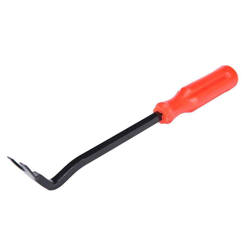 305mm Car Tire Trim Removal Tool Pry Remover Tool Plier Puller with Long Handle Grip - Red
