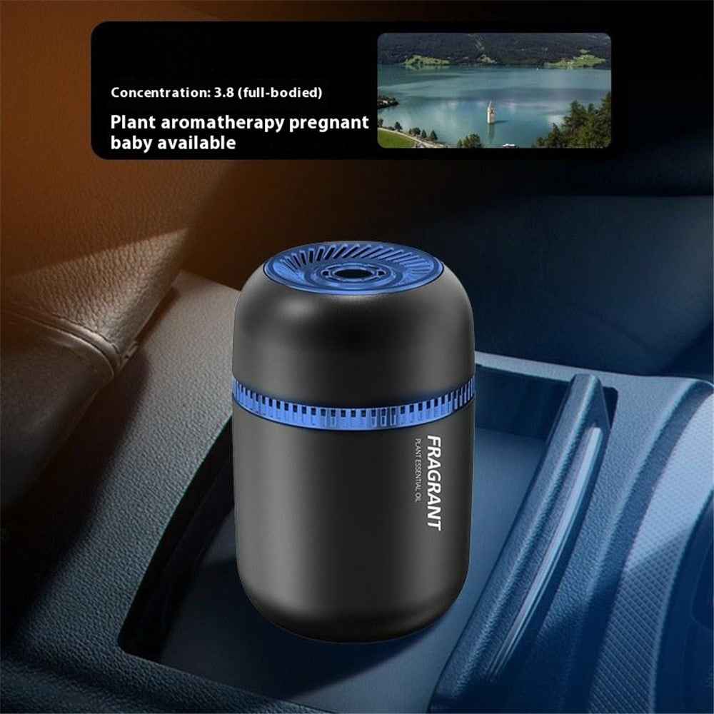 Home Car Solid Perfume Round Ornament Toilet Room Vehicle Air Freshener Solid Perfume - Ocean