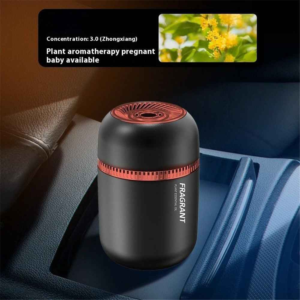 Home Car Solid Perfume Round Ornament Toilet Room Vehicle Air Freshener Solid Perfume - Osmanthus