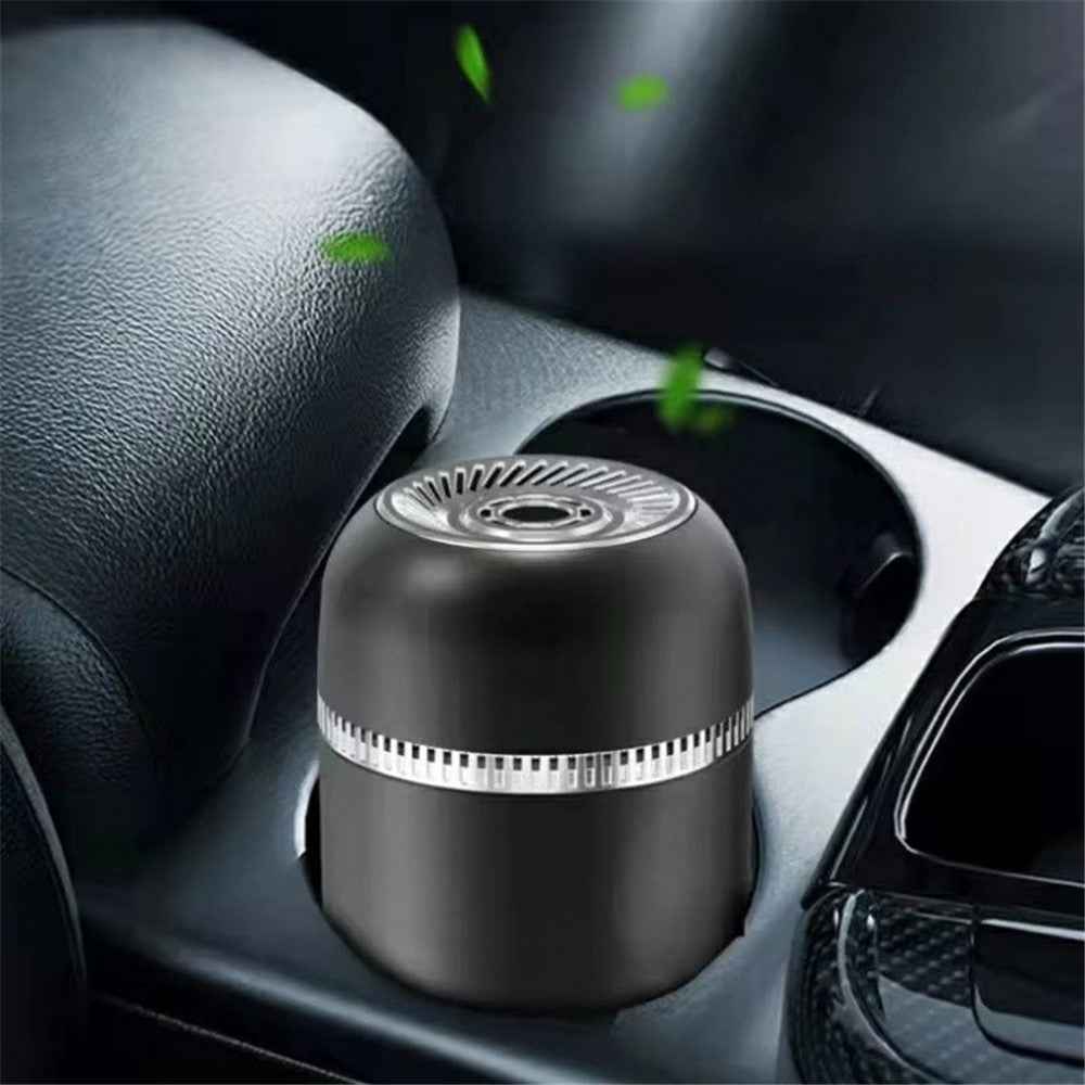 Home Car Solid Perfume Round Ornament Toilet Room Vehicle Air Freshener Solid Perfume - White Tea