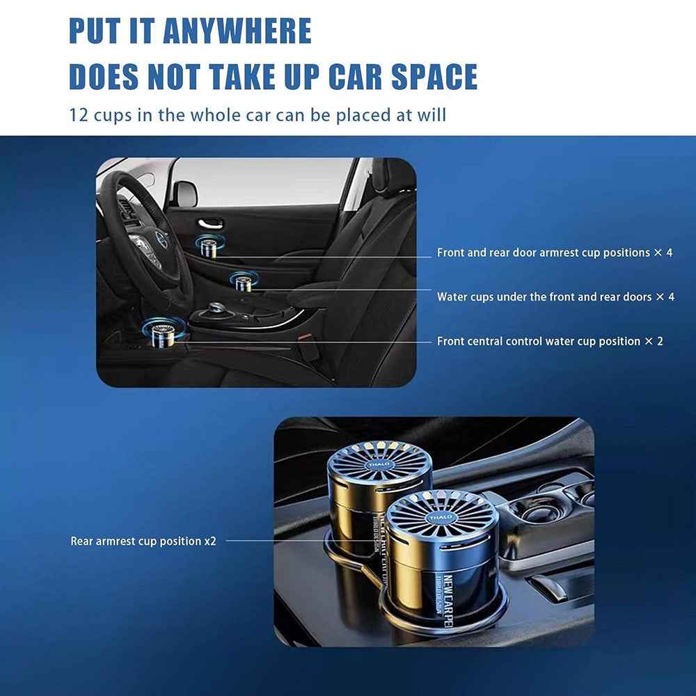 Home Car Solid Perfume Ornament Toilet Bedroom Vehicle Air Freshener Solid Perfume - Blue Ocean