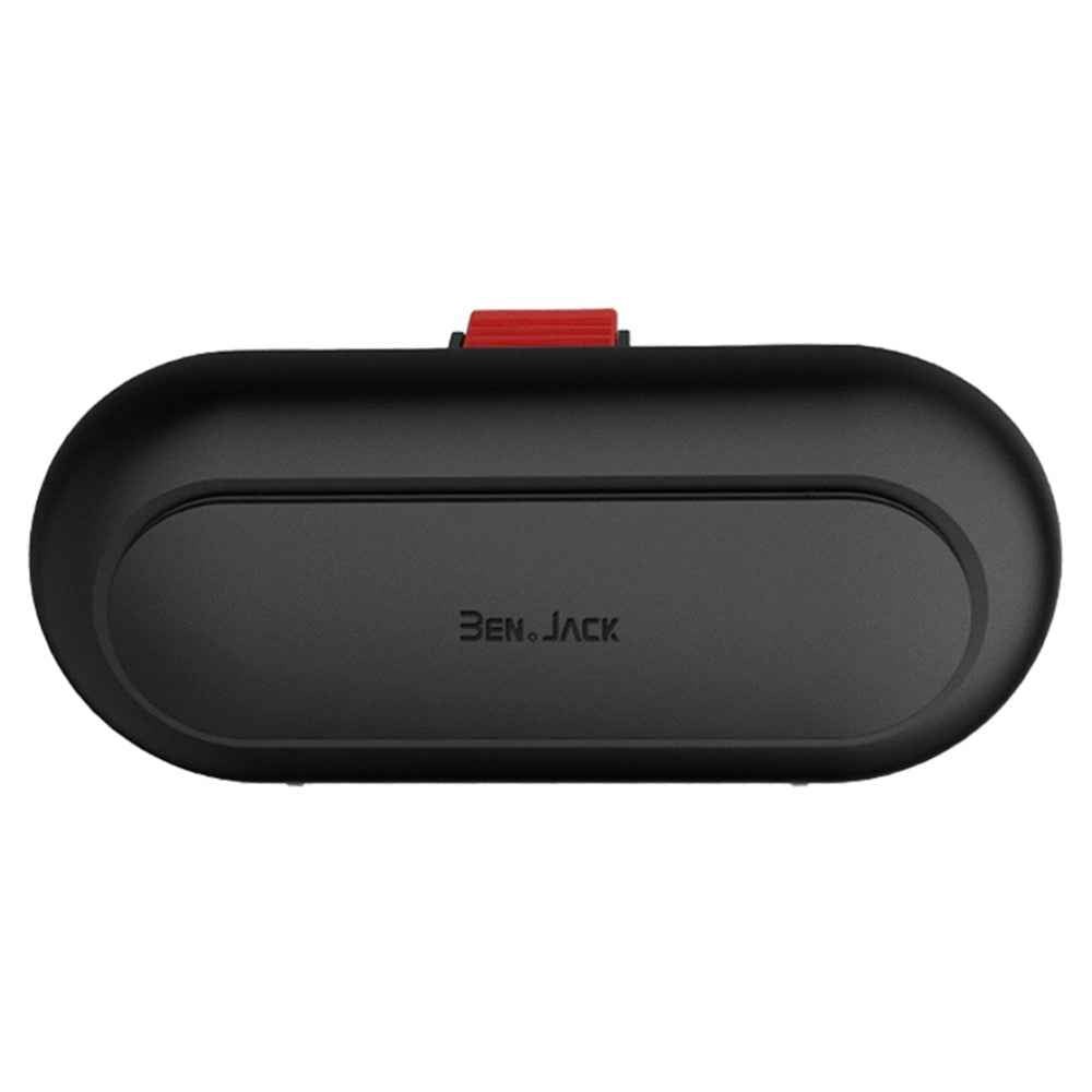 BEN.JACK Glasses Holders for Cars, Sunglasses Holder Clip for Sun Visor, Ticket Card Clip Eyeglasses Mount - Black