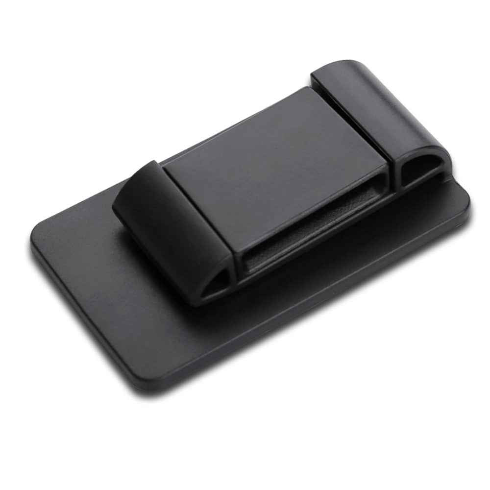 1302 Seat Belt Holder Stabilizer Fastener Car Seat Lock Buckle Interior Accessories - Matte Black