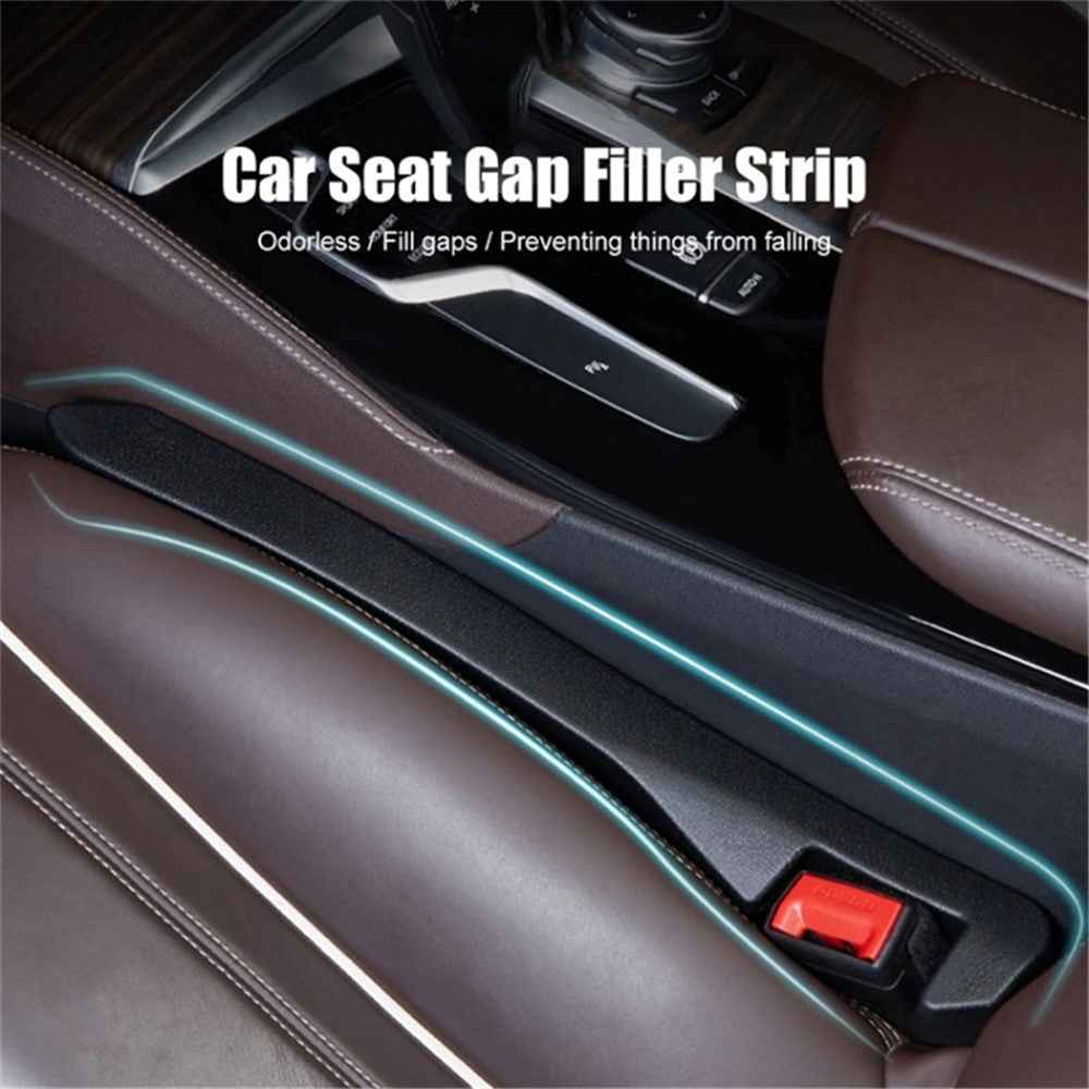 Car Seat Gap Leak-proof Filler Strip Vehicle Seat Seam Polyurethane Filling Strip - Brown