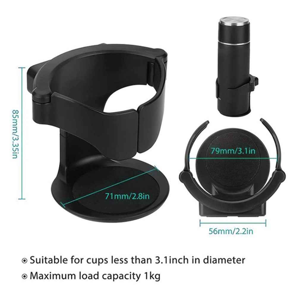 Car Air Vent Mount Water Cup Holder ABS Vehicle Air Outlet Cup Bottle Ashtray Bracket